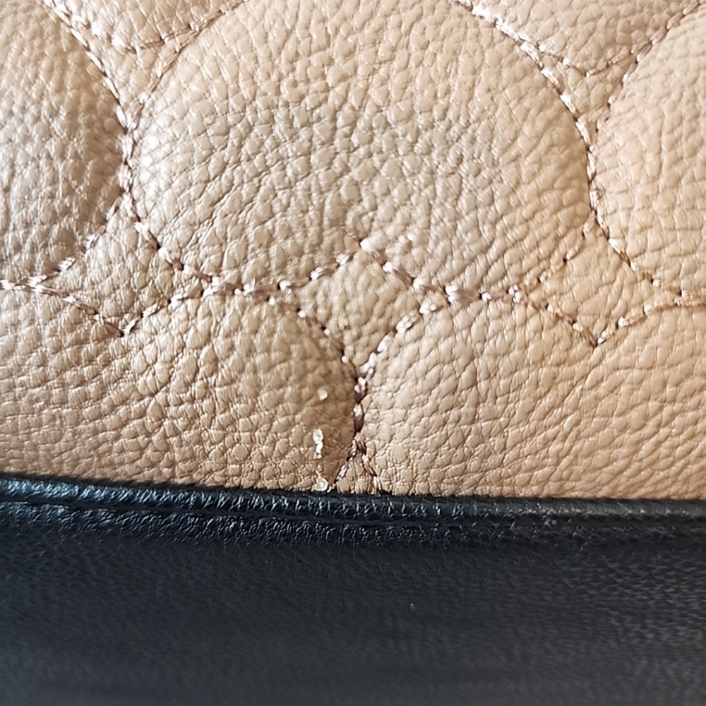 Betsey Johnson Black And Brown Lg Purse - Picture 14 of 14
